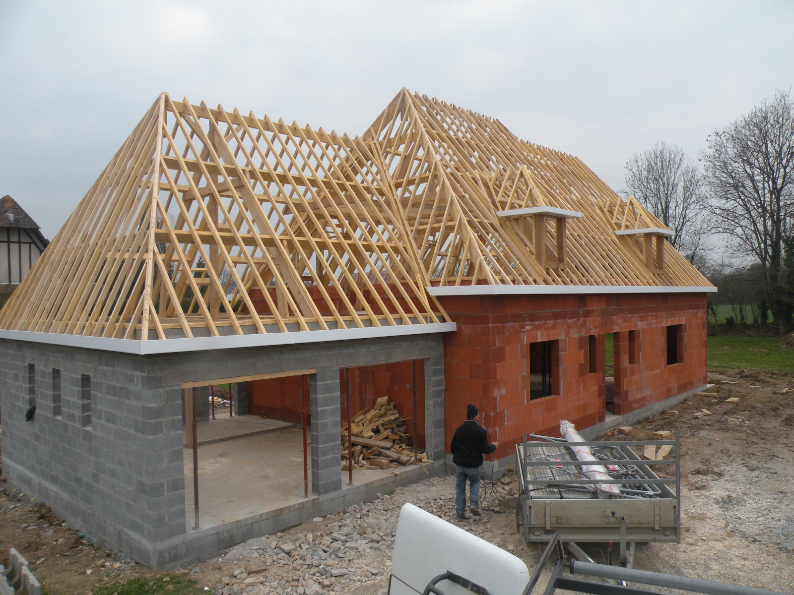 Entreprise de charpente à Bordes-Aumont