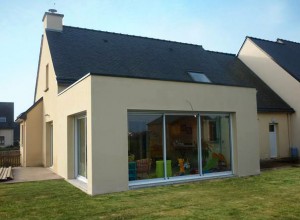 Extension de maison dans l'Aube