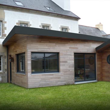 Extension de maison dans l'Aube
